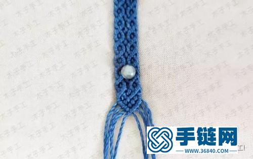 中國(guó)結(jié)水滴頸鏈的制作步驟圖