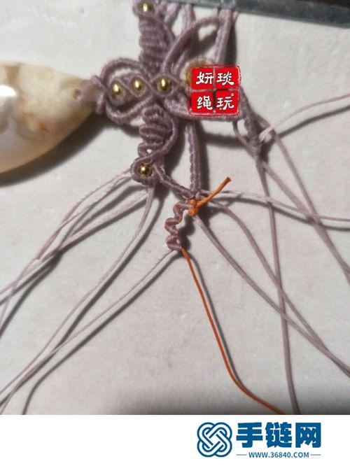 中國(guó)結(jié)玉線有孔石頭項(xiàng)鏈的詳細(xì)編制方法
