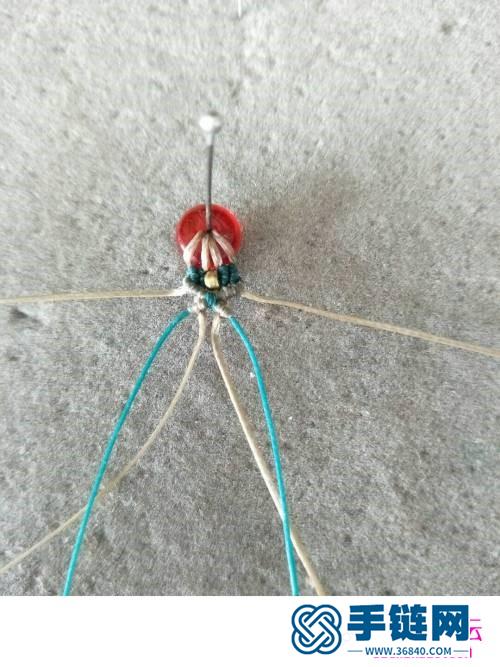 異國風串珠耳飾的詳細制作圖解