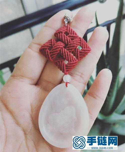 中國結扁蠟凱爾特結耳環的詳細編制方法