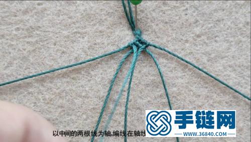 夏日簡約百搭手繩的詳細編制教程