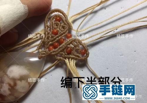 扁蠟櫻花瑪瑙毛衣鏈的詳細制作圖解