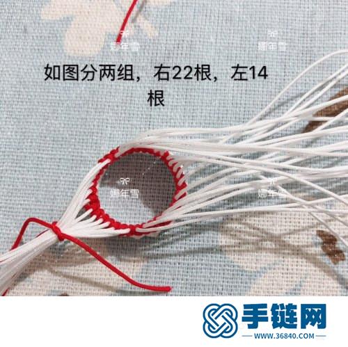 中國結玉線圣誕老人的詳細編制方法