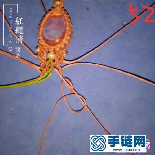 粉晶手繩的詳細(xì)制作圖解