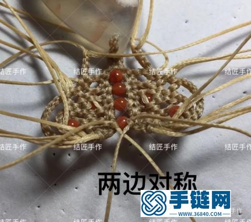 扁蠟櫻花瑪瑙毛衣鏈的詳細制作圖解