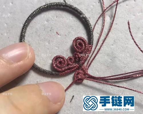 一步步教你彩金蠟線琥珀回紋珠耳環(huán)的詳細(xì)編制教程