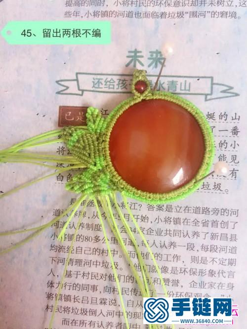 花好月圓包石項鏈的詳細制作圖解