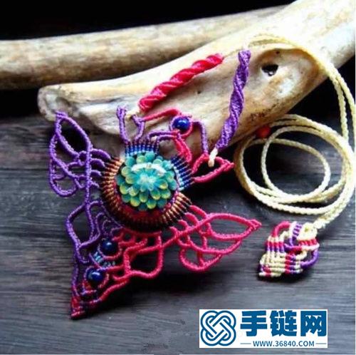紅繩小丑項鏈掛件的詳細制作圖解