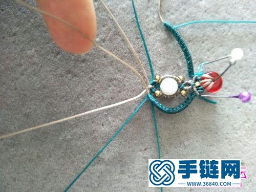 異國風串珠耳飾的詳細制作圖解