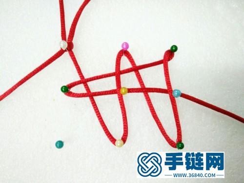道盤長結(jié)岫玉新年賀歲掛件的制作圖解