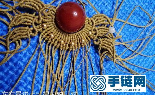繩編古代將士頭盔造型小掛件的詳細(xì)制作方法