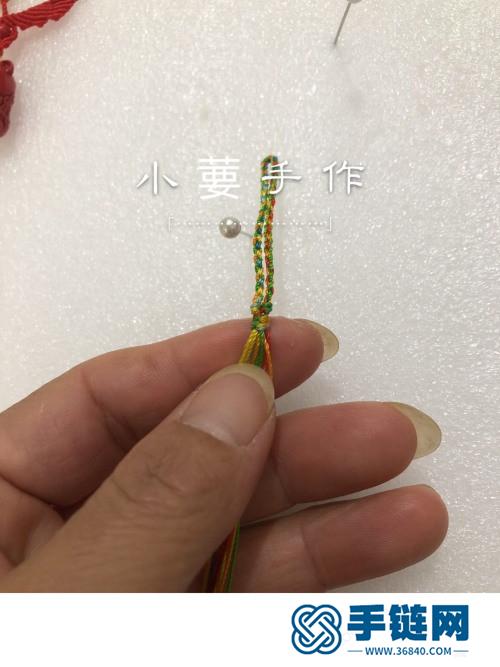 繩編天使翅膀朱砂生肖鑰匙扣掛飾的詳細編制教程