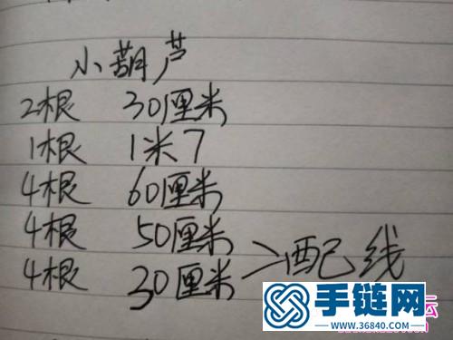 繩編蠟線彩色小葫蘆鑰匙扣的詳細編制教程