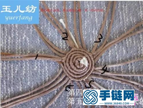 編繩小熊拖鞋的詳細編制教程