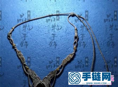 星眸包石項鏈的詳細制作圖解