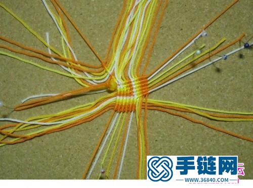 玉線繩編粽子的詳細制作圖解