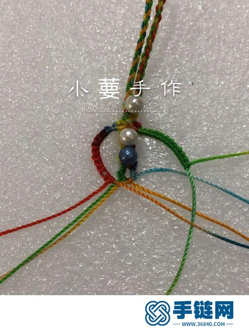 繩編天使翅膀朱砂生肖鑰匙扣掛飾的詳細編制教程