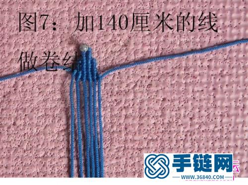 空心線繩遍喜鵲的詳細步驟圖解