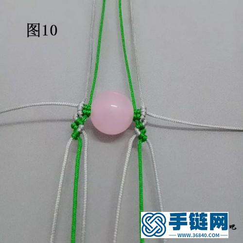 素影如夢粉晶手繩的詳細制作圖解