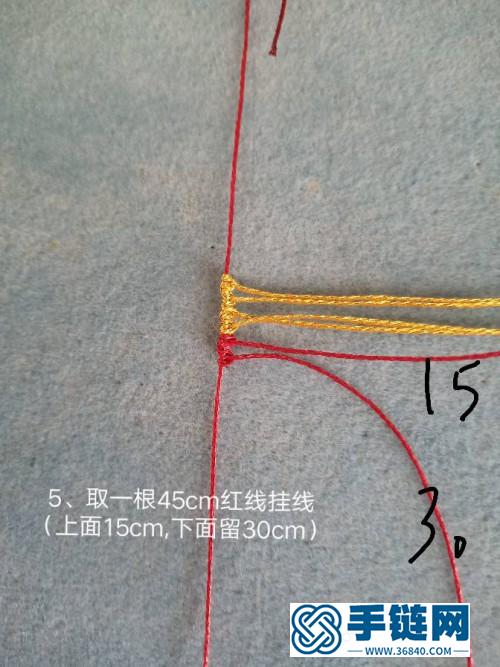 金線金銀珠蝴蝶耳環的詳細制作教程