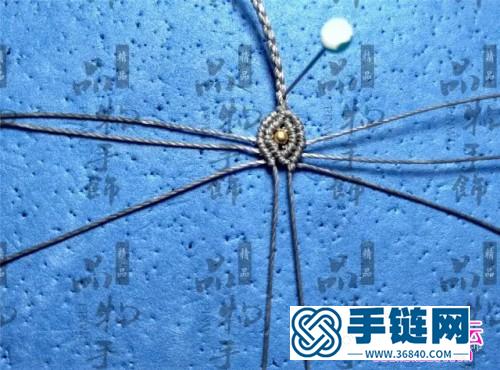 星眸包石項鏈的詳細制作圖解