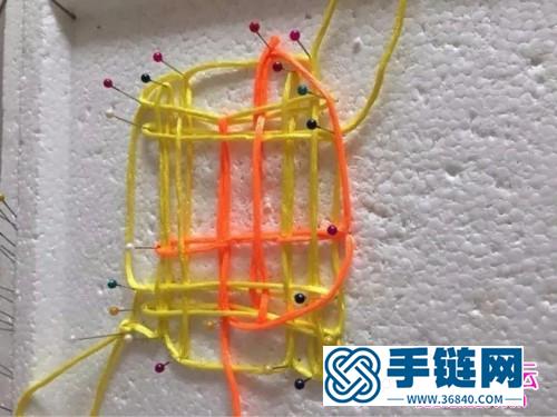 盤長結福祿車掛的制作圖解