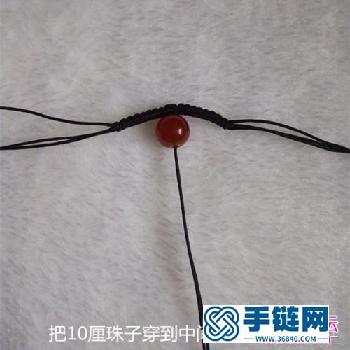 編繩蜘蛛項鏈毛衣鏈的詳細制作圖解