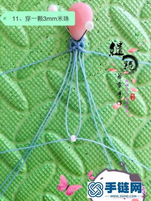 清雅掛石耳環教程的制作圖解