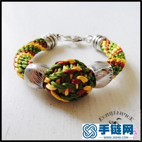 包珠手鐲的制作方法