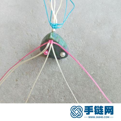 中國結(jié)扁蠟綠松石項(xiàng)鏈吊墜的詳細(xì)制作圖解
