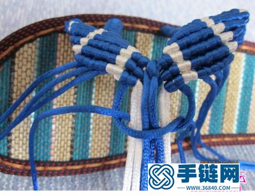 繩編碧桃花拖鞋的詳細制作教程