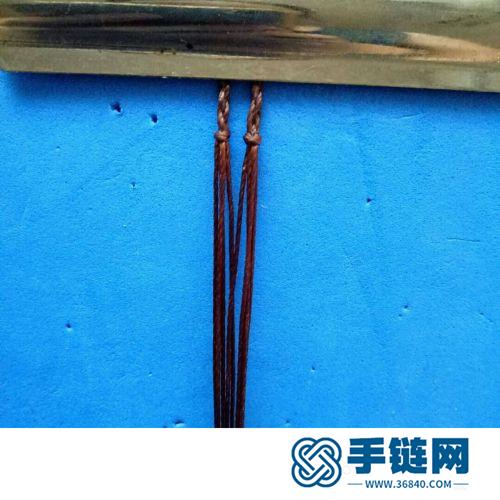蠟線海洋玉髓項鏈吊墜的詳細制作圖解