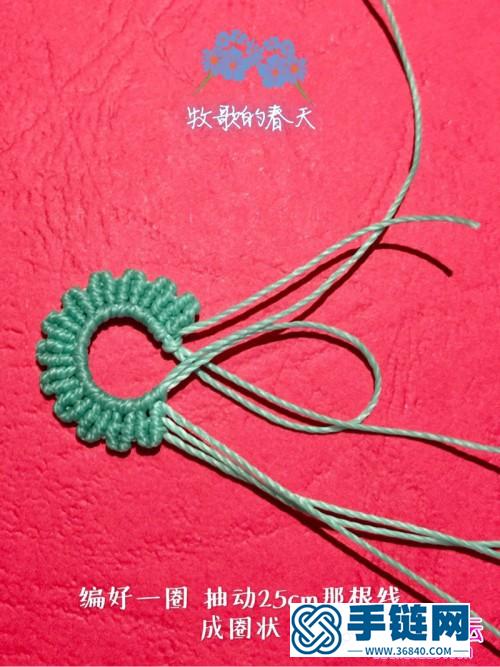 蠟線拼色圓環(huán)耳飾的詳細(xì)制作圖解