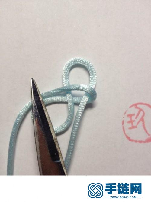 玉線藍玉髓蝴蝶發釵的制作圖解