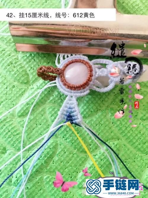 南美圓蠟粉晶項鏈的詳細制作圖解