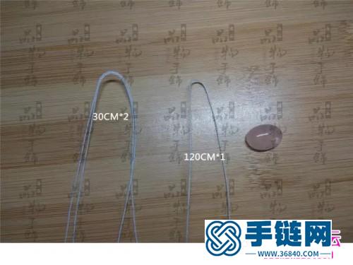 繩編夢幻甜甜圈包粉玉髓發圈的詳細制作圖解