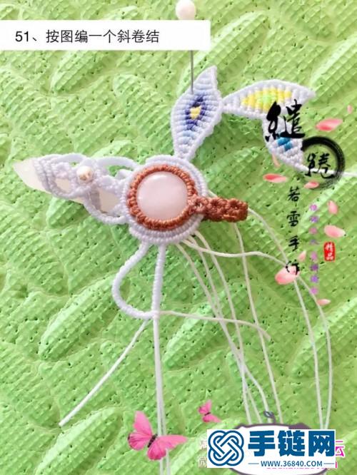 南美圓蠟粉晶項鏈的詳細制作圖解