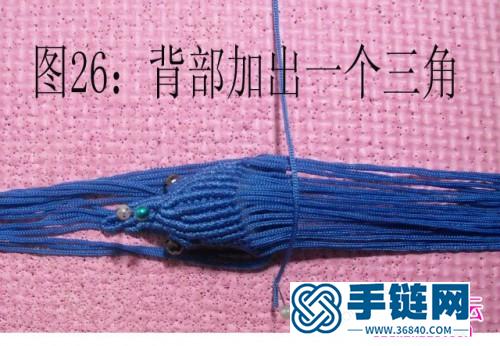 空心線繩遍喜鵲的詳細步驟圖解