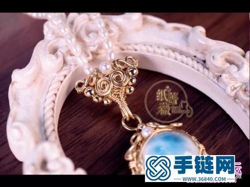 手工包金線繞線吊扣的制作圖解
