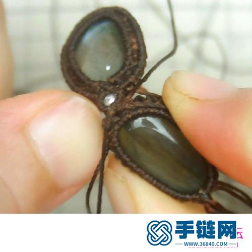 蠟線隨形寶石手鐲的詳細制作圖解