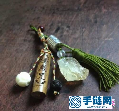 繩編古樸流蘇掛件的制作方法