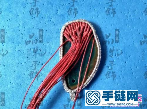 繩編瑪瑙繩編生命之樹項(xiàng)鏈的詳細(xì)編制圖解