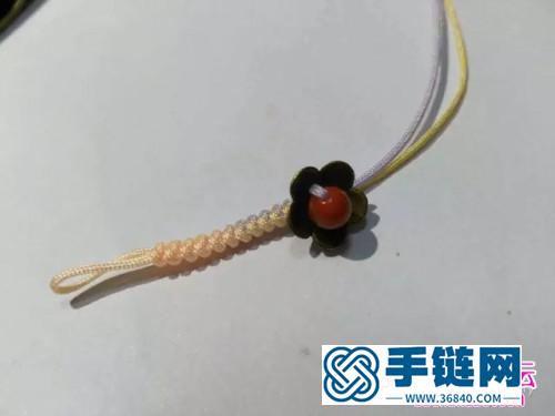 編繩流蘇胸針的制作圖解