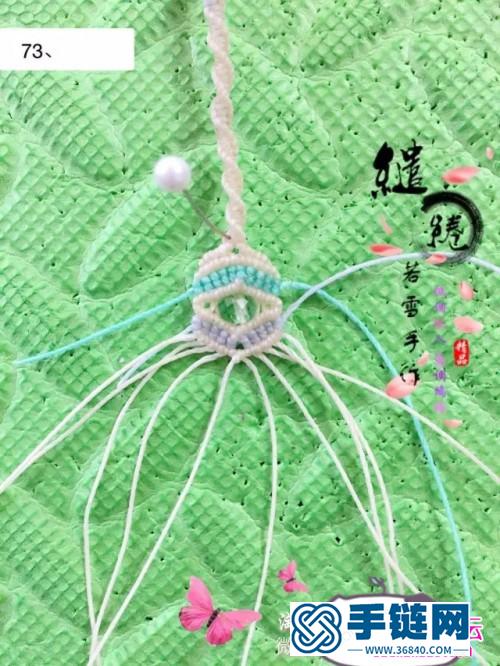 南美圓蠟粉晶項鏈的詳細制作圖解