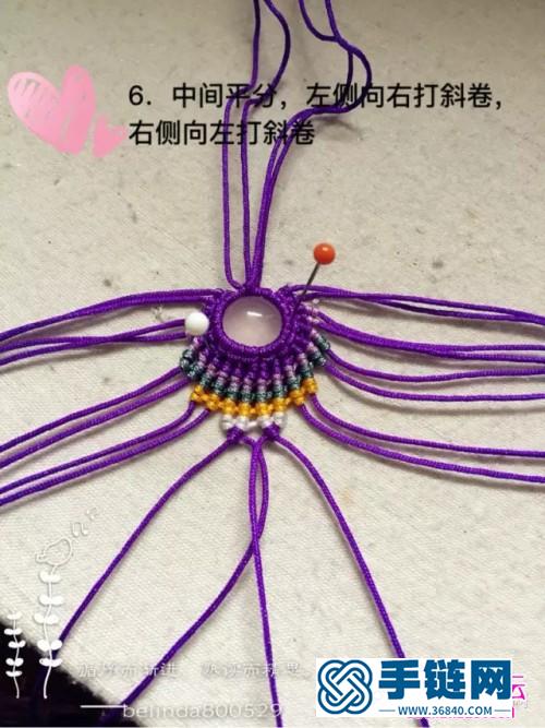 玉線(xiàn)包石粉晶耳環(huán)的詳細(xì)制作圖解