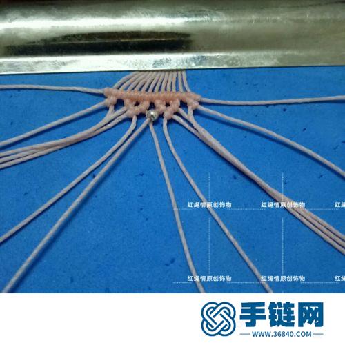 蠟線琉璃珠手繩的詳細制作圖解