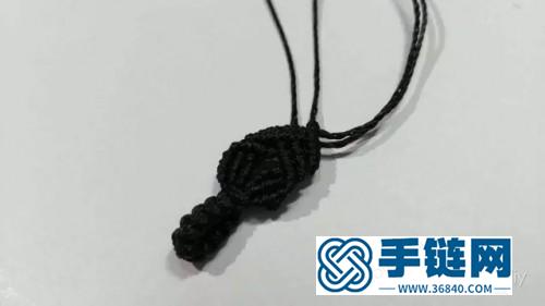 編繩翡翠珠子十字架項(xiàng)鏈吊墜的詳細(xì)制作步驟圖