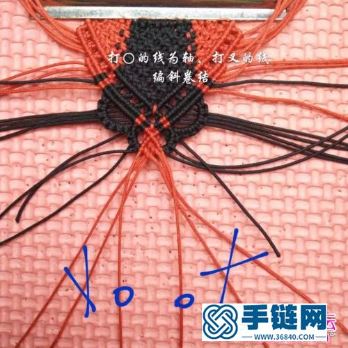 民族風毛衣鏈的詳細圖解教程