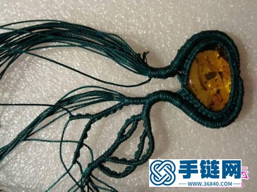 手把手教你蟲珀樹魂項鏈的制作圖解