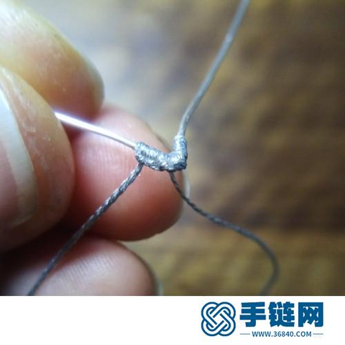 中國結(jié)蠟線包石精靈戒指的詳細制作圖解